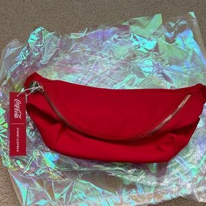 Stoney Clover Lane Red Coca Cola Jumbo Fanny NWT